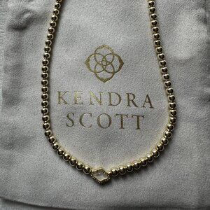 Kendra Scott Abbie Gold Beaded Necklace